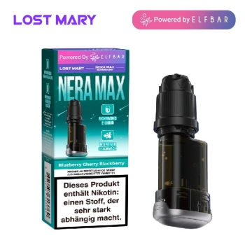 Lost Mary Nera Max 15k - Blueberry Cherry Blackberry - Pods 20mg